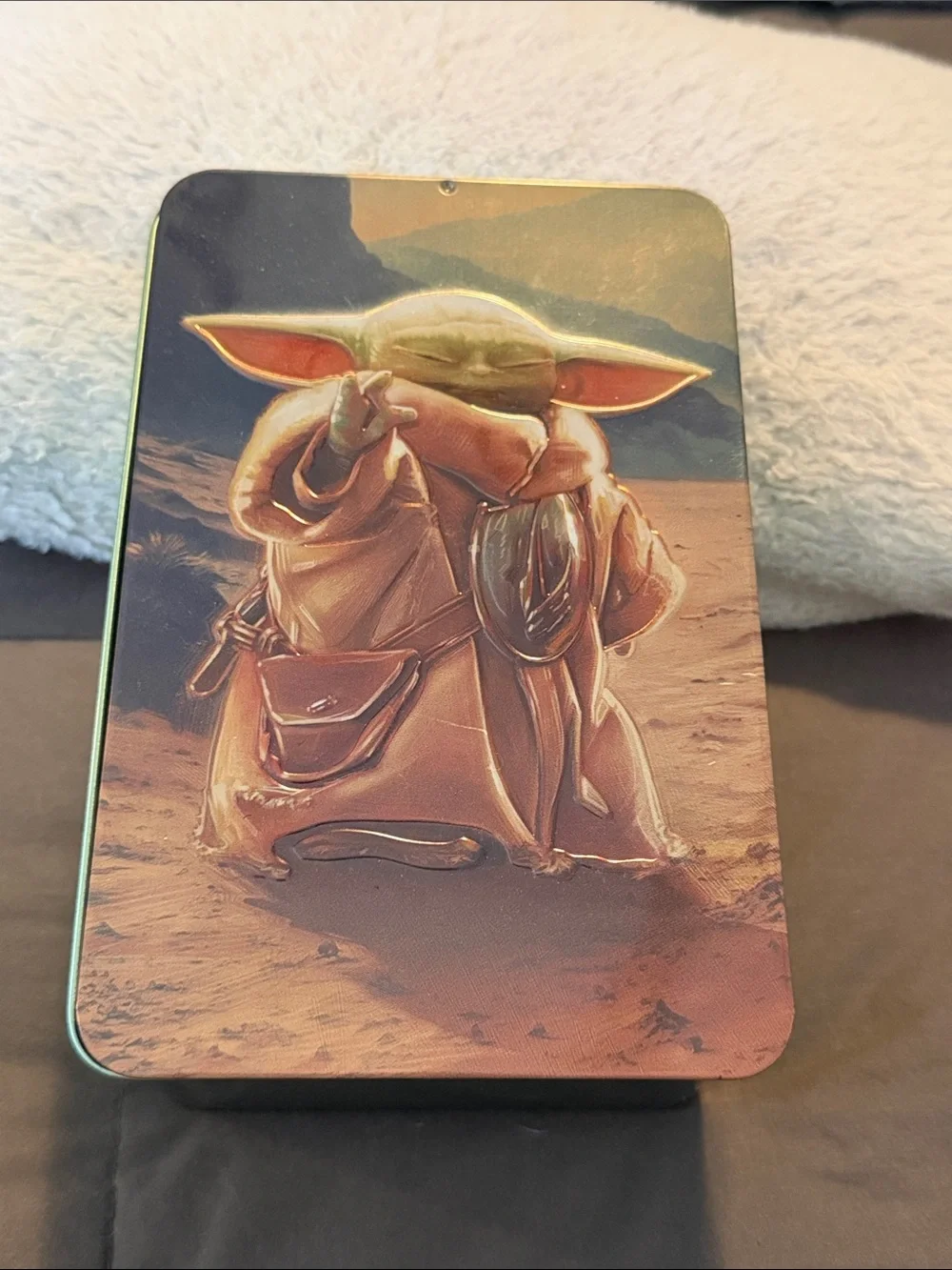 Bath & Body Works Mandalorian Grogu Green Bottle